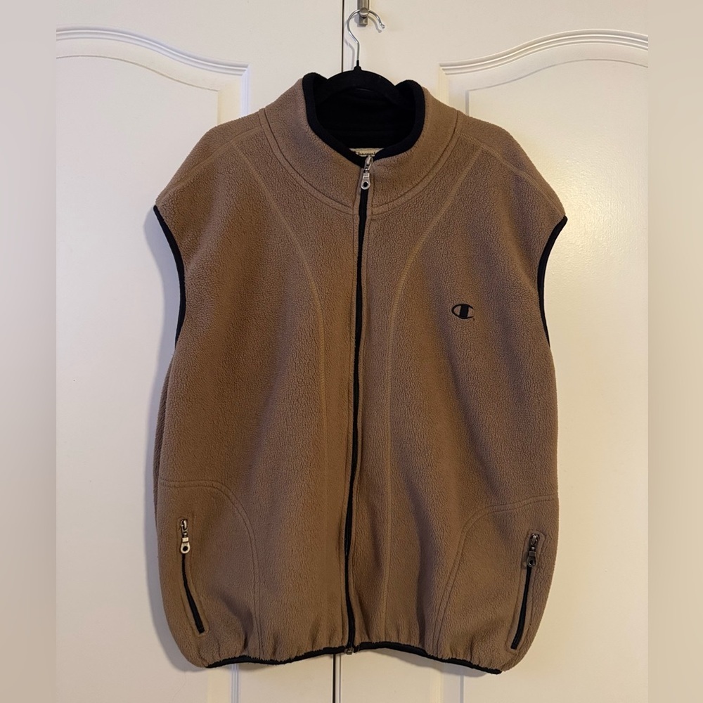 Vintage Men’s Champion Fleece Vest
